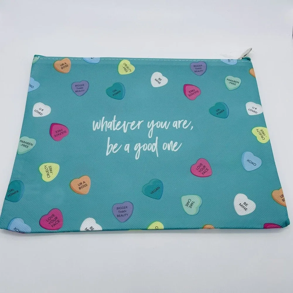New Thrive Causemetics Cosmetic Makeup Bags Lot of 2 Inspirational Messages
